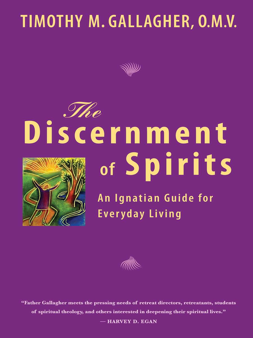 Title details for The Discernment of Spirits by Timothy Gallagher - Wait list
